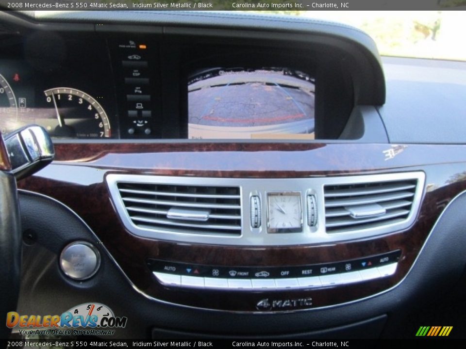 2008 Mercedes-Benz S 550 4Matic Sedan Iridium Silver Metallic / Black Photo #15