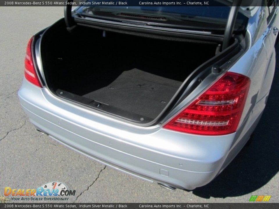 2008 Mercedes-Benz S 550 4Matic Sedan Iridium Silver Metallic / Black Photo #20