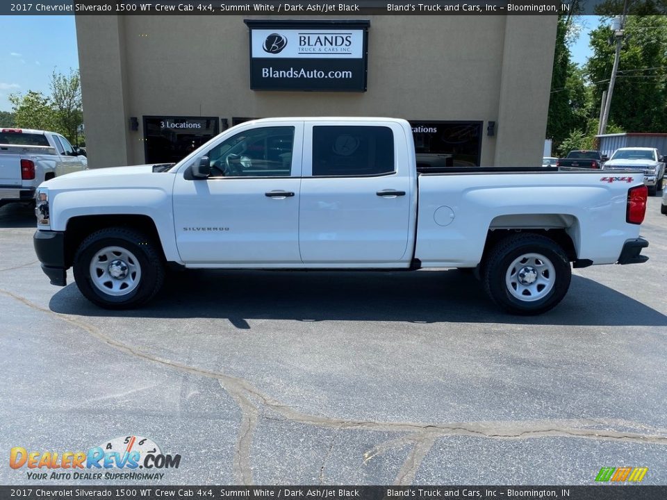 2017 Chevrolet Silverado 1500 WT Crew Cab 4x4 Summit White / Dark Ash/Jet Black Photo #1