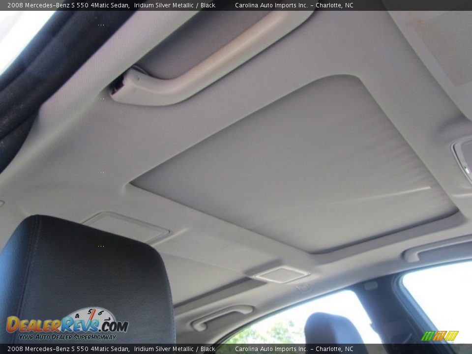 2008 Mercedes-Benz S 550 4Matic Sedan Iridium Silver Metallic / Black Photo #23