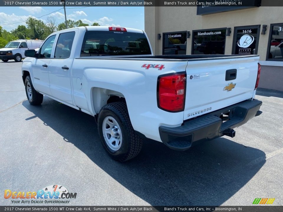 2017 Chevrolet Silverado 1500 WT Crew Cab 4x4 Summit White / Dark Ash/Jet Black Photo #3