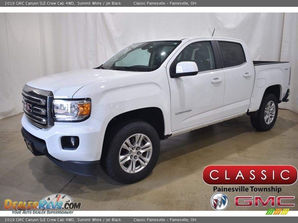 2019 GMC Canyon SLE Crew Cab 4WD Summit White / Jet Black Photo #1