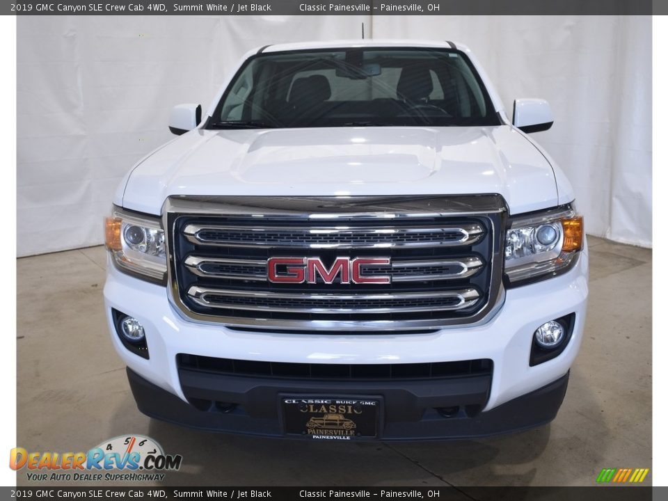 2019 GMC Canyon SLE Crew Cab 4WD Summit White / Jet Black Photo #4