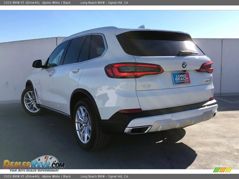 2020 BMW X5 sDrive40i Alpine White / Black Photo #2