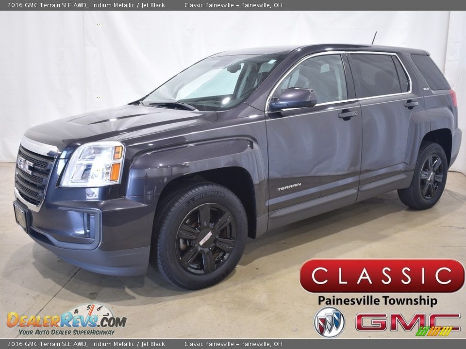 2016 GMC Terrain SLE AWD Iridium Metallic / Jet Black Photo #1