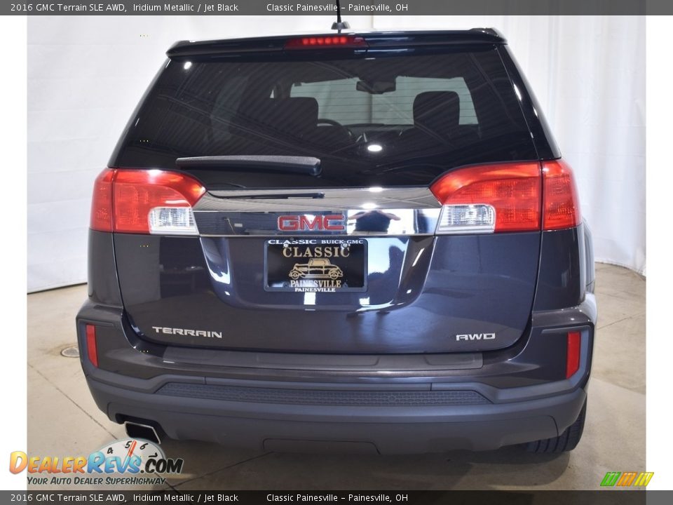 2016 GMC Terrain SLE AWD Iridium Metallic / Jet Black Photo #3