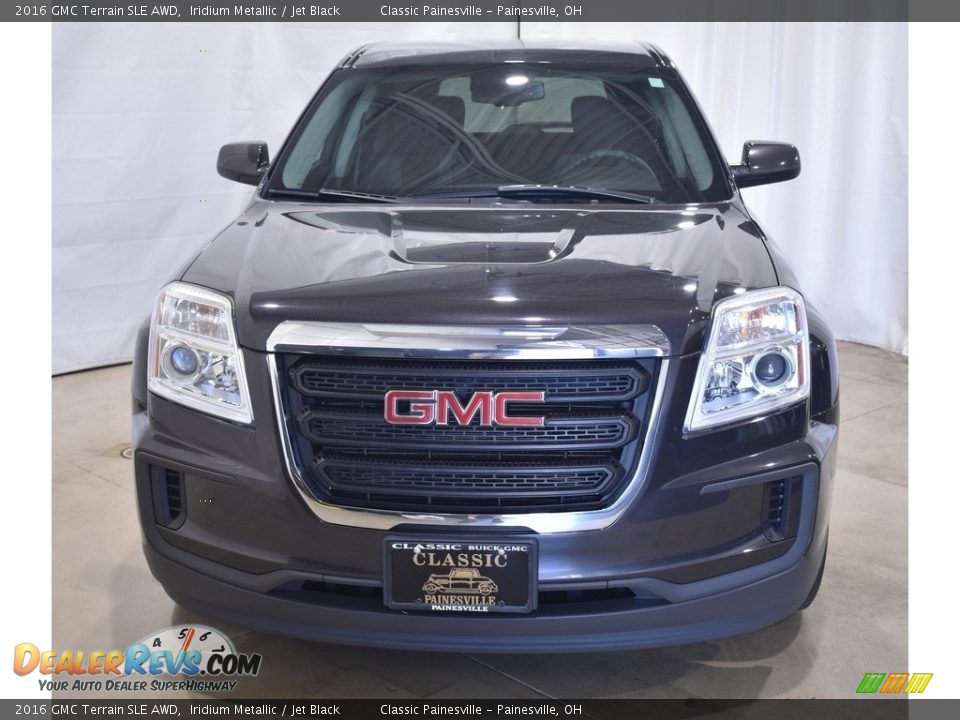 2016 GMC Terrain SLE AWD Iridium Metallic / Jet Black Photo #4