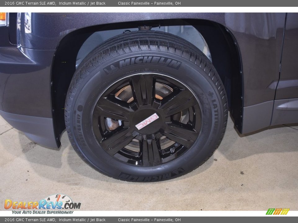 2016 GMC Terrain SLE AWD Iridium Metallic / Jet Black Photo #5