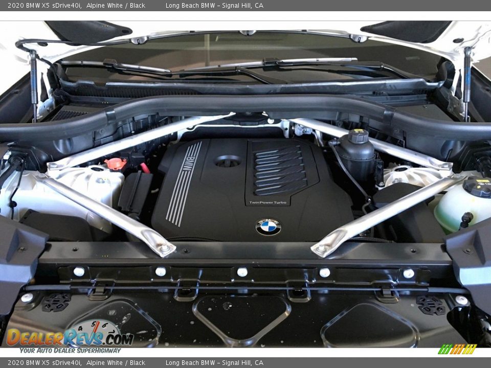 2020 BMW X5 sDrive40i Alpine White / Black Photo #8