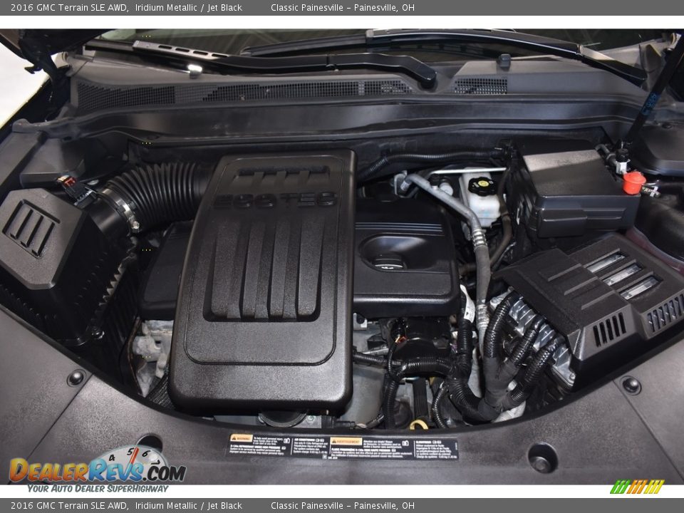 2016 GMC Terrain SLE AWD Iridium Metallic / Jet Black Photo #6
