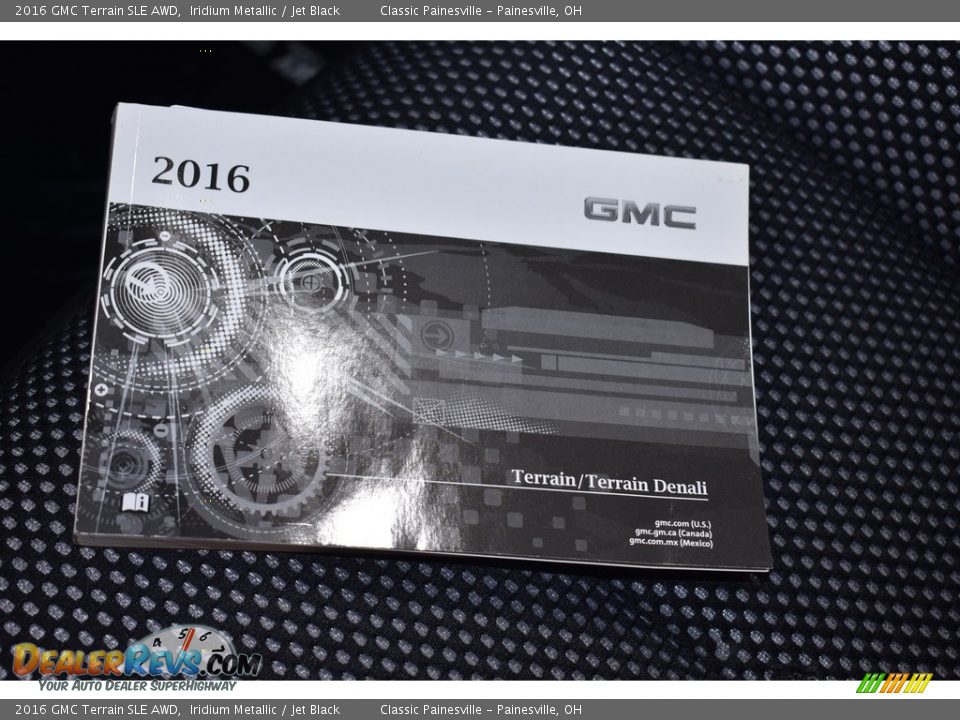 2016 GMC Terrain SLE AWD Iridium Metallic / Jet Black Photo #15