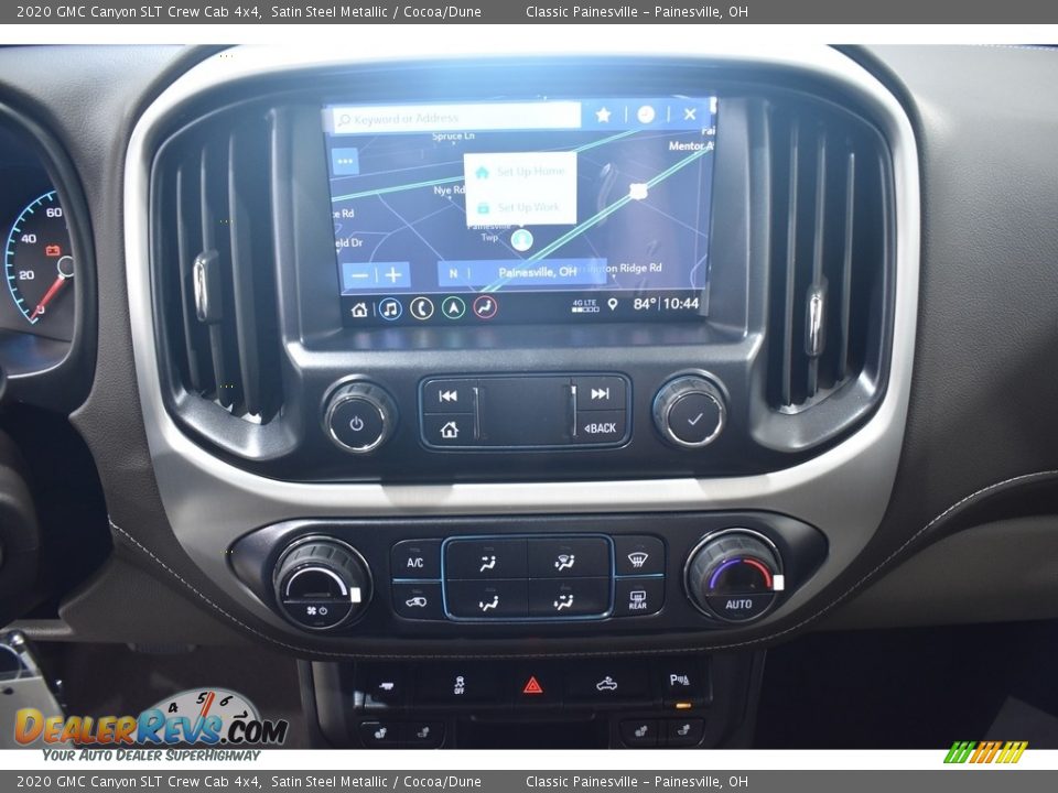 2020 GMC Canyon SLT Crew Cab 4x4 Satin Steel Metallic / Cocoa/Dune Photo #12
