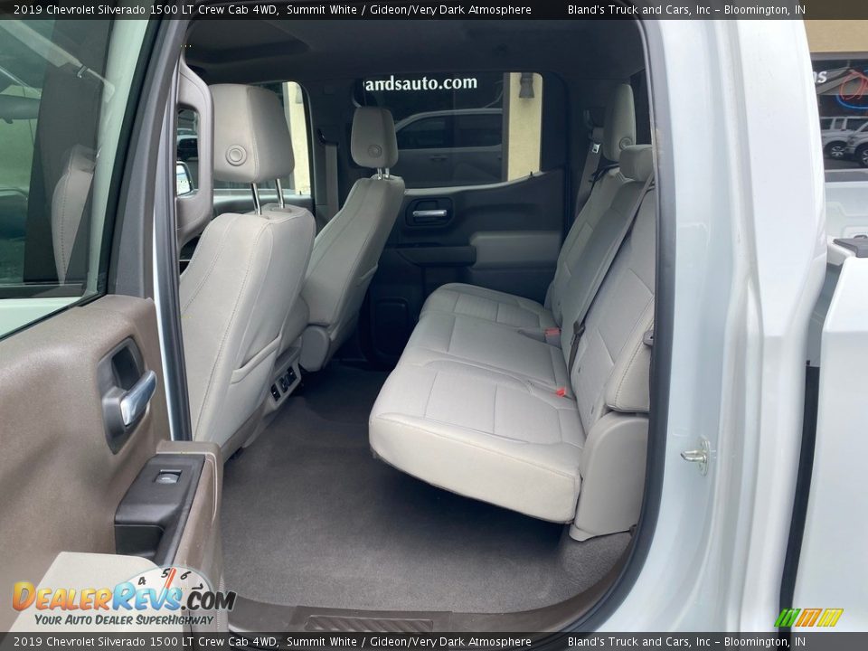 2019 Chevrolet Silverado 1500 LT Crew Cab 4WD Summit White / Gideon/Very Dark Atmosphere Photo #31