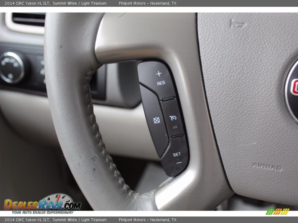 2014 GMC Yukon XL SLT Steering Wheel Photo #11