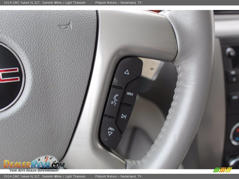 2014 GMC Yukon XL SLT Steering Wheel Photo #12