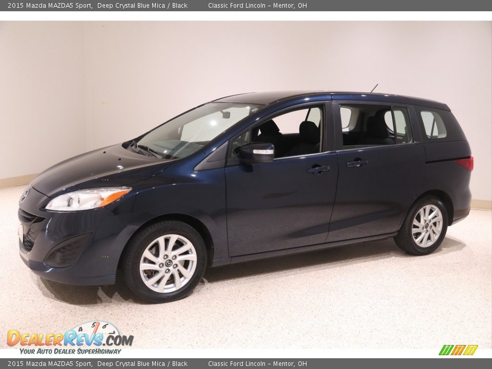 Deep Crystal Blue Mica 2015 Mazda MAZDA5 Sport Photo #3