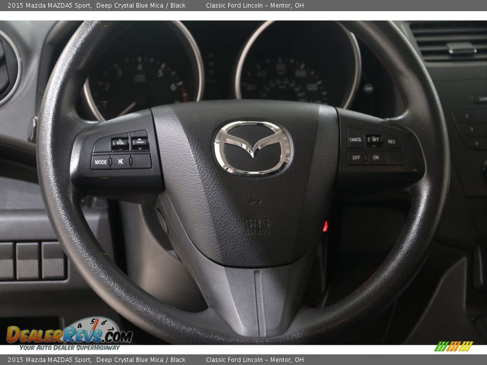 2015 Mazda MAZDA5 Sport Steering Wheel Photo #7
