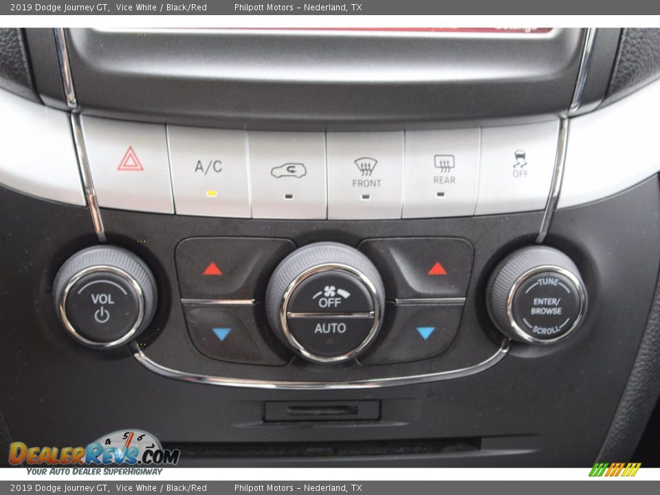 2019 Dodge Journey GT Vice White / Black/Red Photo #21