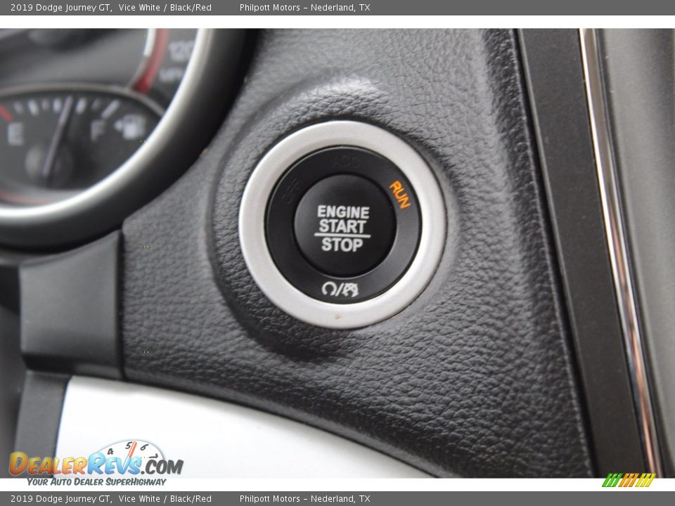 2019 Dodge Journey GT Vice White / Black/Red Photo #22