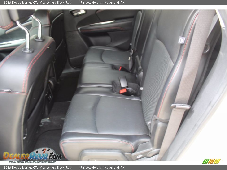 2019 Dodge Journey GT Vice White / Black/Red Photo #25