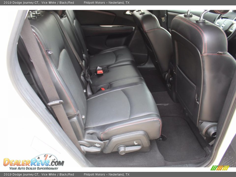 2019 Dodge Journey GT Vice White / Black/Red Photo #29