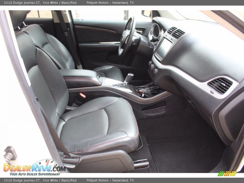 2019 Dodge Journey GT Vice White / Black/Red Photo #31