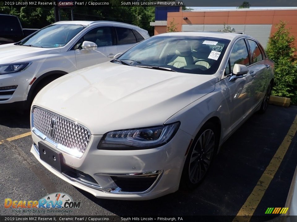 2019 Lincoln MKZ Reserve II Ceramic Pearl / Cappuccino Photo #1