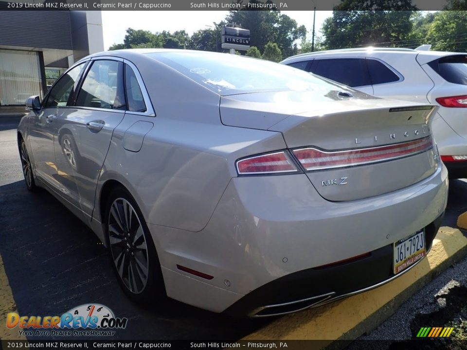 2019 Lincoln MKZ Reserve II Ceramic Pearl / Cappuccino Photo #2