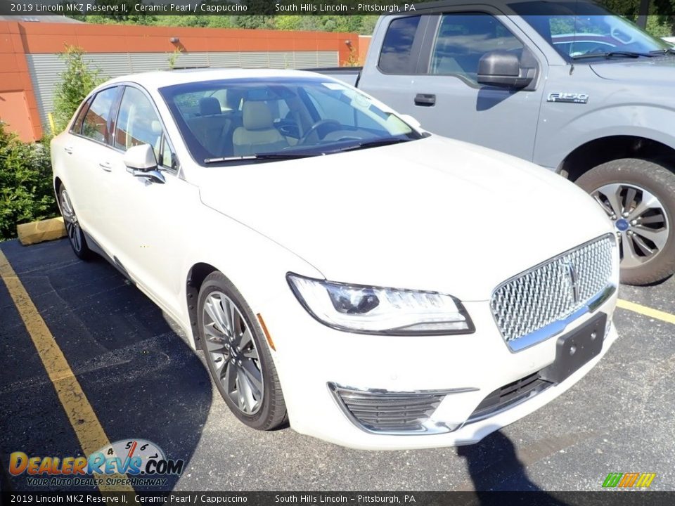 2019 Lincoln MKZ Reserve II Ceramic Pearl / Cappuccino Photo #4