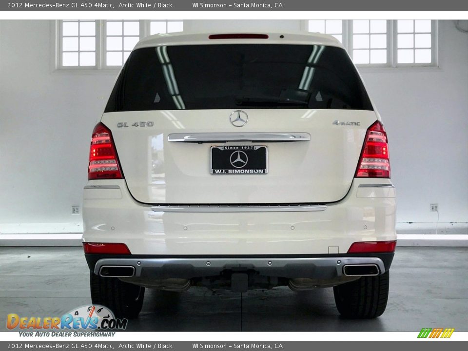 2012 Mercedes-Benz GL 450 4Matic Arctic White / Black Photo #3