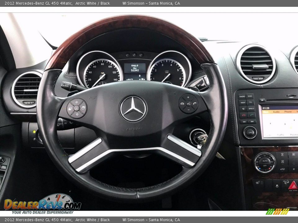 2012 Mercedes-Benz GL 450 4Matic Arctic White / Black Photo #4