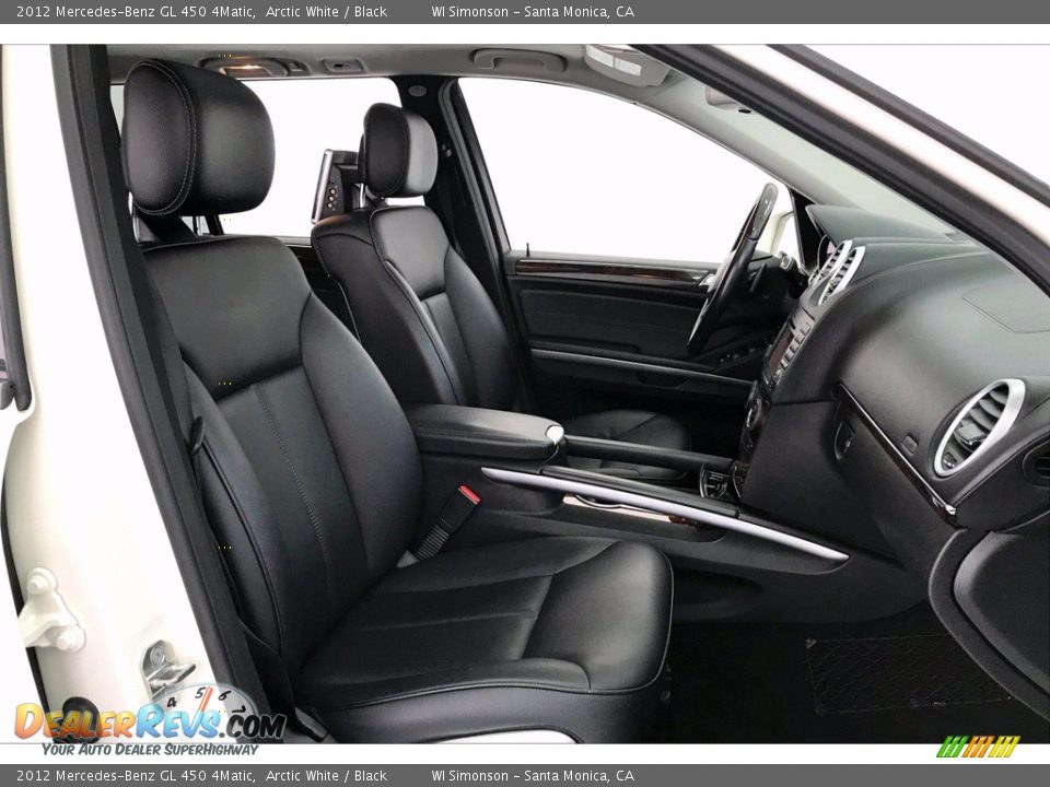 2012 Mercedes-Benz GL 450 4Matic Arctic White / Black Photo #6