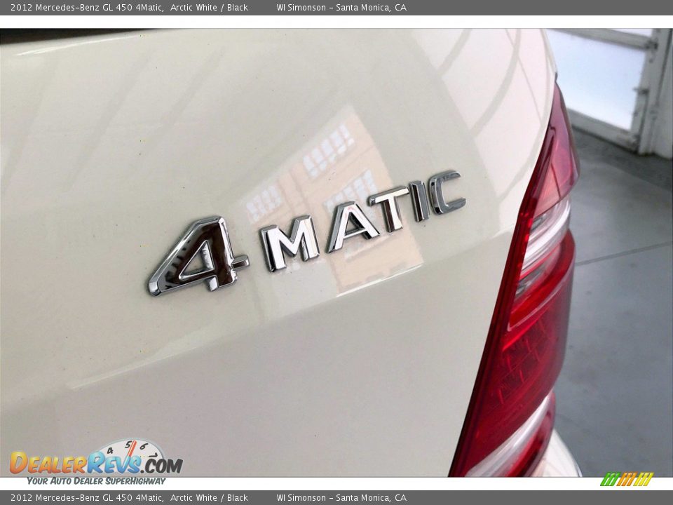 2012 Mercedes-Benz GL 450 4Matic Arctic White / Black Photo #7