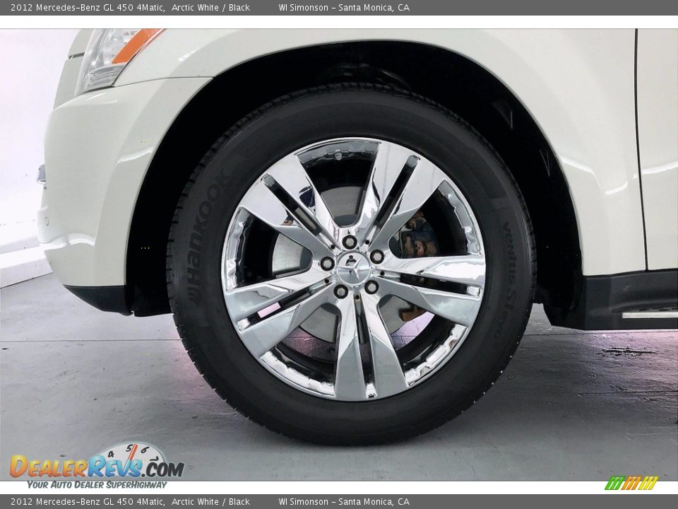 2012 Mercedes-Benz GL 450 4Matic Arctic White / Black Photo #8
