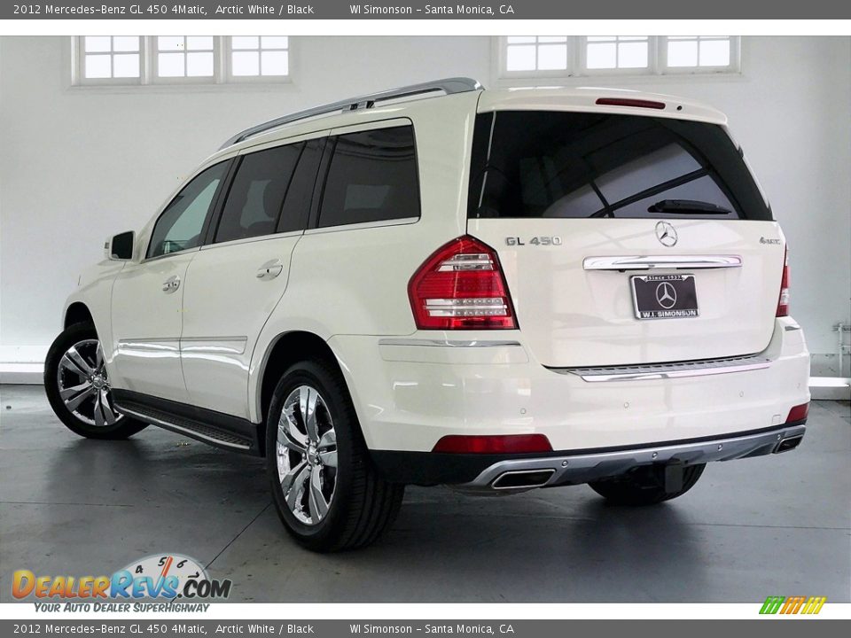2012 Mercedes-Benz GL 450 4Matic Arctic White / Black Photo #10