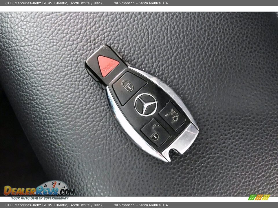 2012 Mercedes-Benz GL 450 4Matic Arctic White / Black Photo #11