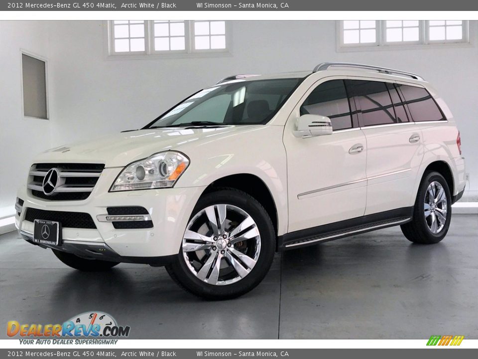 2012 Mercedes-Benz GL 450 4Matic Arctic White / Black Photo #12