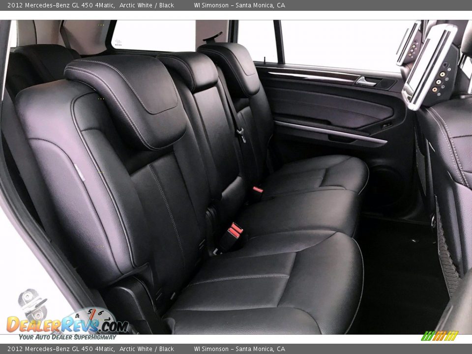 2012 Mercedes-Benz GL 450 4Matic Arctic White / Black Photo #13