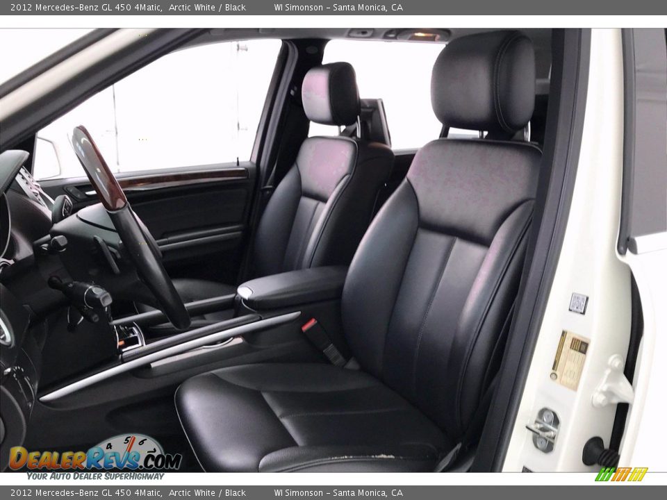 2012 Mercedes-Benz GL 450 4Matic Arctic White / Black Photo #14