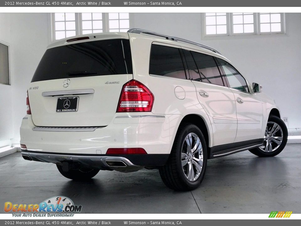 2012 Mercedes-Benz GL 450 4Matic Arctic White / Black Photo #16