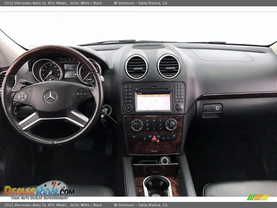 2012 Mercedes-Benz GL 450 4Matic Arctic White / Black Photo #17