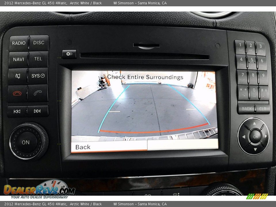 2012 Mercedes-Benz GL 450 4Matic Arctic White / Black Photo #21