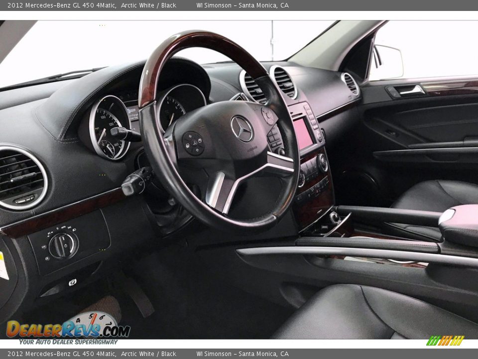 2012 Mercedes-Benz GL 450 4Matic Arctic White / Black Photo #22