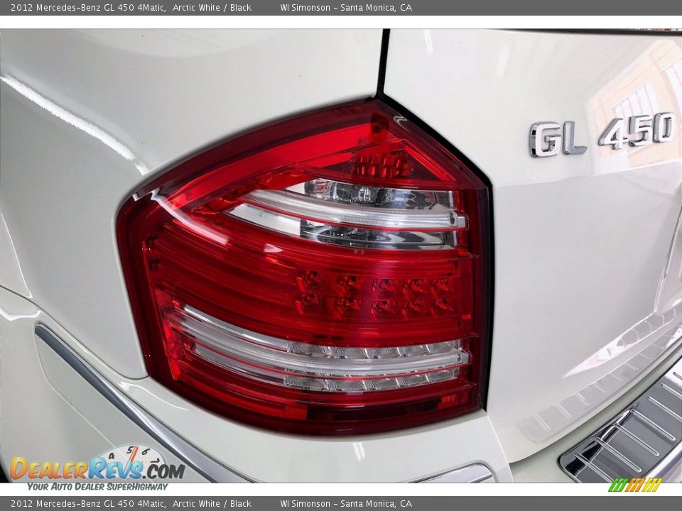 2012 Mercedes-Benz GL 450 4Matic Arctic White / Black Photo #26