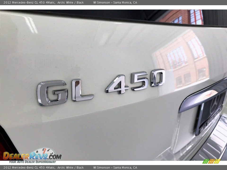 2012 Mercedes-Benz GL 450 4Matic Arctic White / Black Photo #27