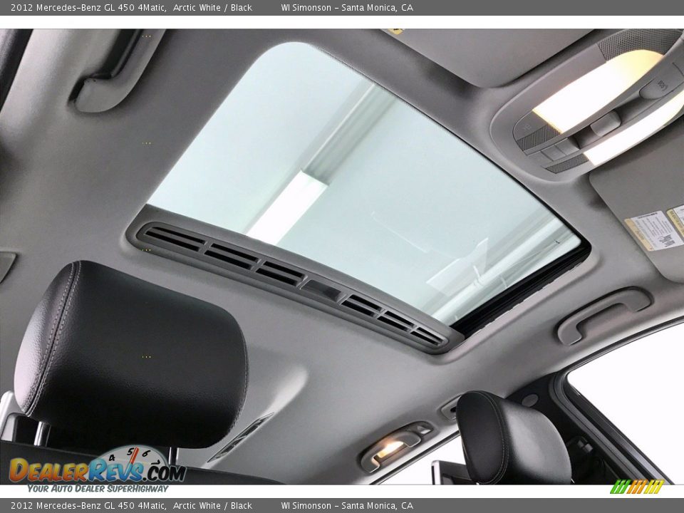 2012 Mercedes-Benz GL 450 4Matic Arctic White / Black Photo #29