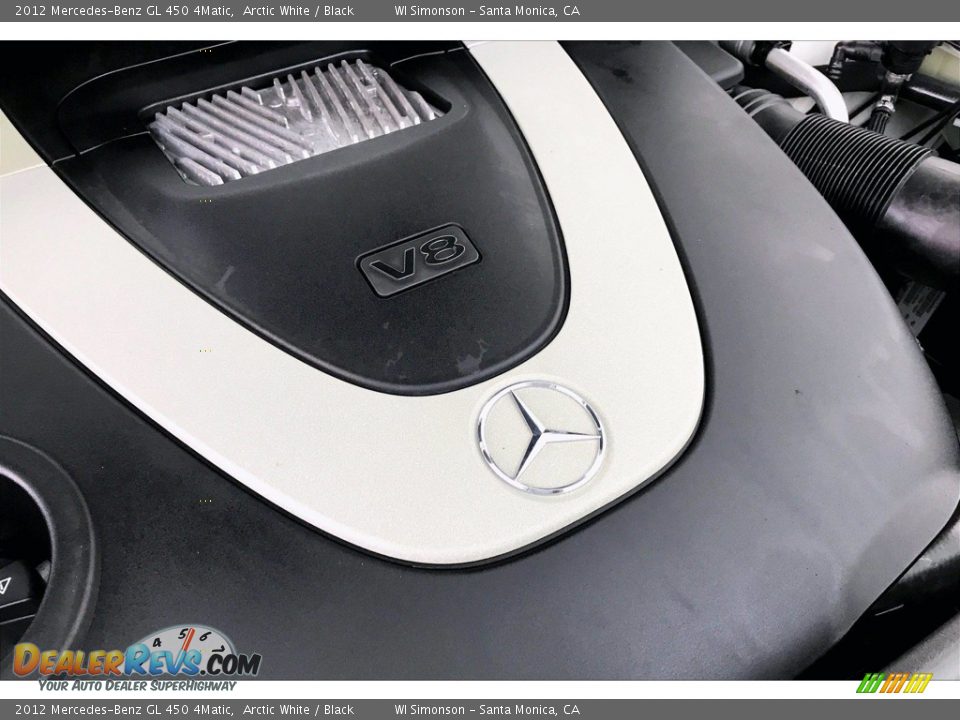 2012 Mercedes-Benz GL 450 4Matic Arctic White / Black Photo #31
