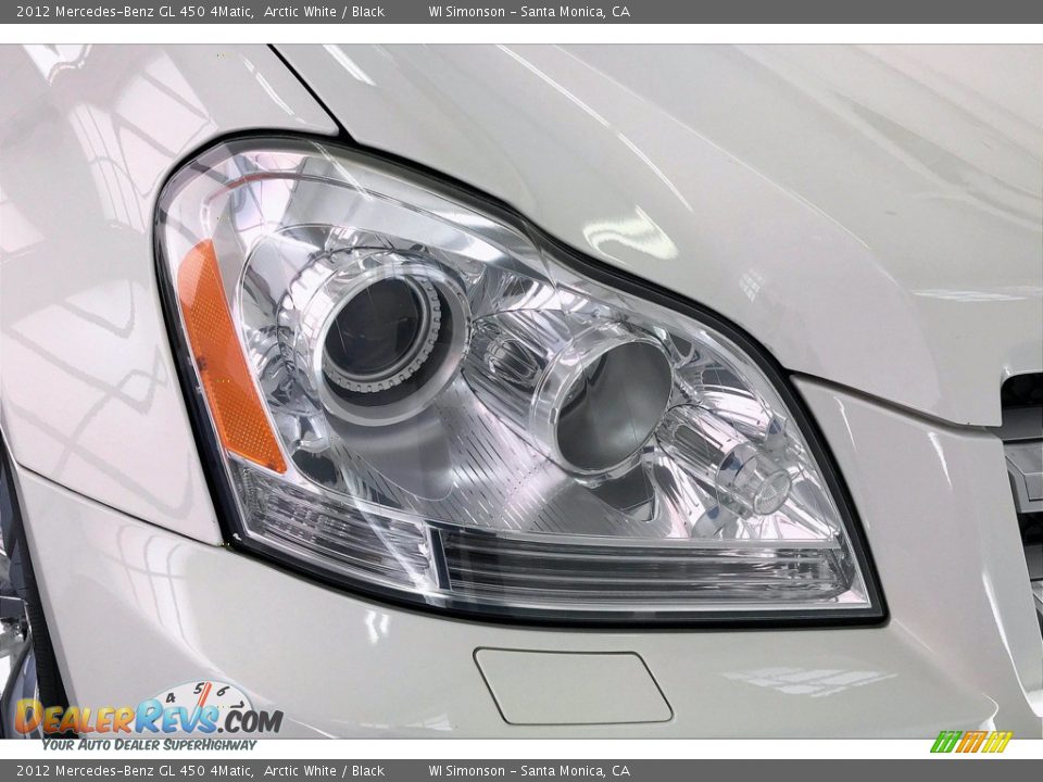 2012 Mercedes-Benz GL 450 4Matic Arctic White / Black Photo #32