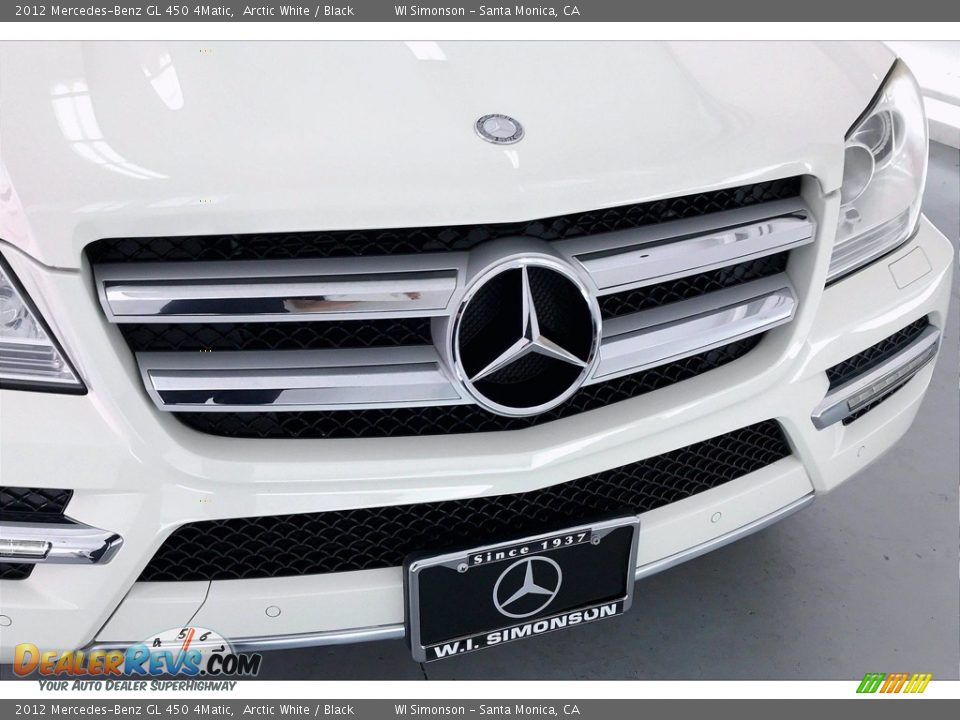 2012 Mercedes-Benz GL 450 4Matic Arctic White / Black Photo #33