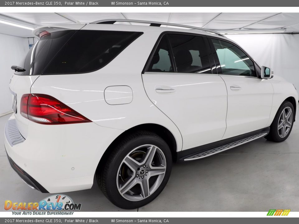 2017 Mercedes-Benz GLE 350 Polar White / Black Photo #4